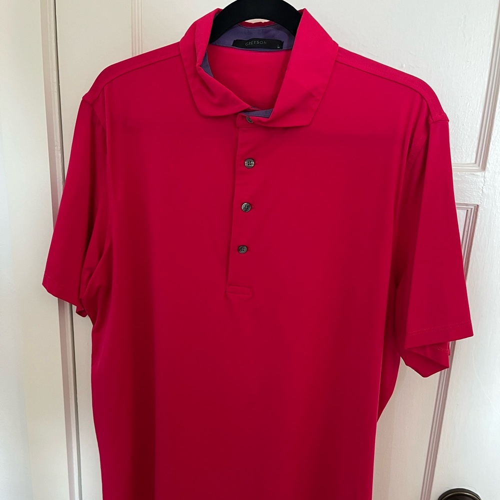 Greyson Cayuse Polo (Pink, Large)